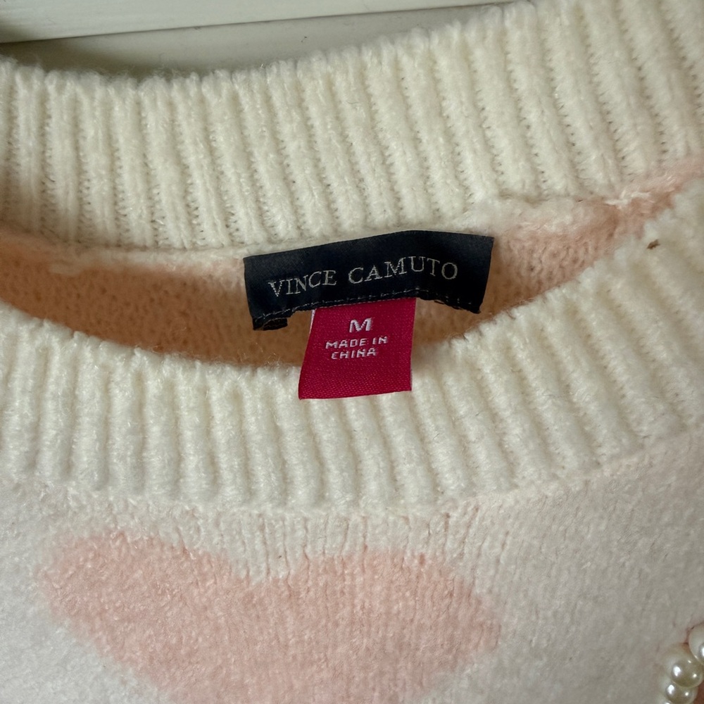 Vince Camuto heart sweater - Picture 6 of 8